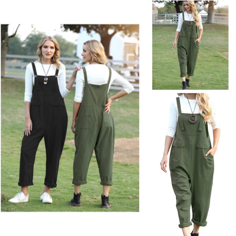 New Overalls Baggy Rompers Jumpsuits
